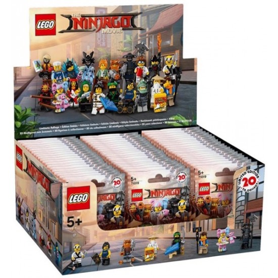 LEGO NINJAGO 71019 - MINIFIGS SERIE NINJAGO  - ( 60 IN BOX)